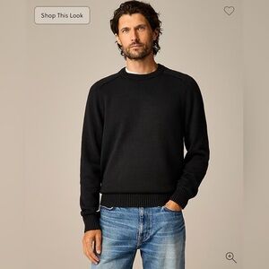 J. Crew Men's Heritage Cotton Crewneck Sweater